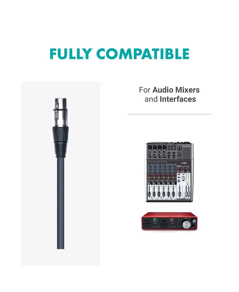 Movo Pc-M6 Universal Cardioid Condenser Podcast Microphone with Xlr and 3.5mm