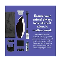 Wahl Professional Animal Equine Super Pocket Pro Trimmer