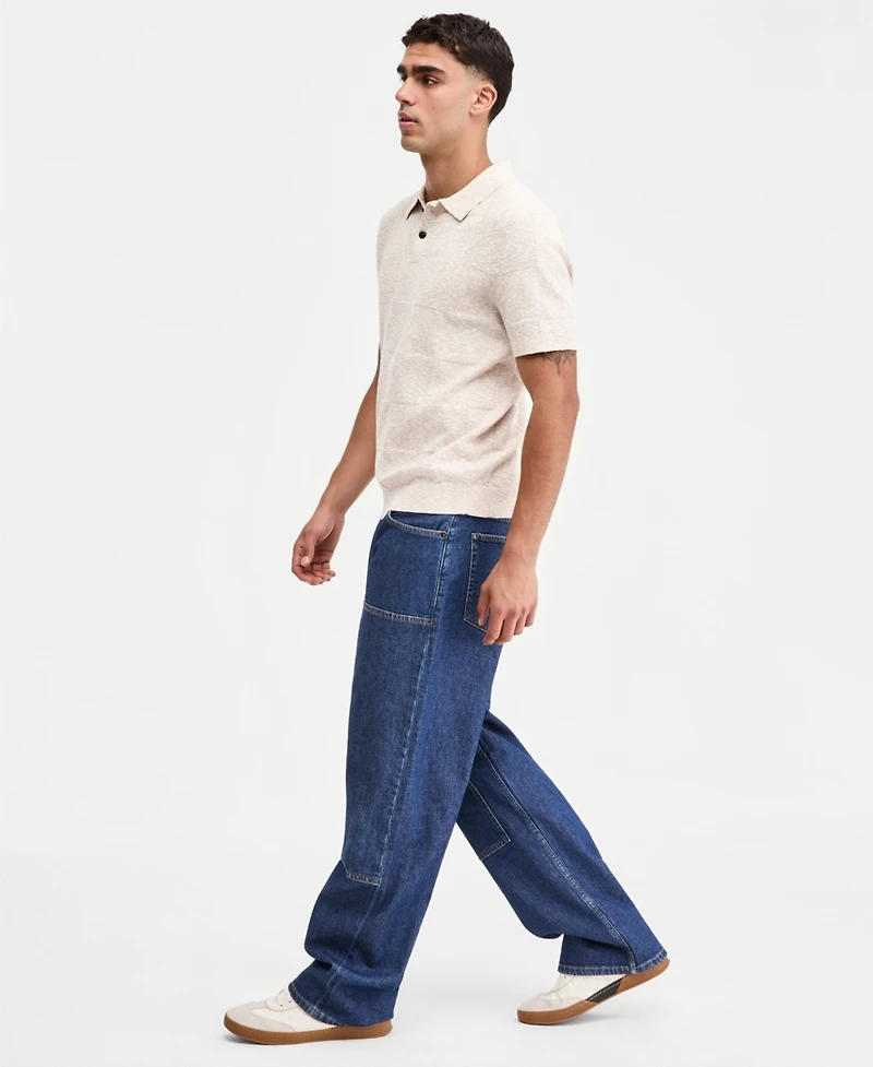 Sun + Stone Men's Lagos Baggy-Fit Jeans, Macy's Exclusive
