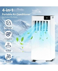 Cowsar 8000 Btu Portable Air Conditioner, 5-in-1 Ac Unit