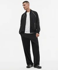 Mode of One Men's Louis Relaxed Piping-Trim Track Jacket, Macy's Exclusive