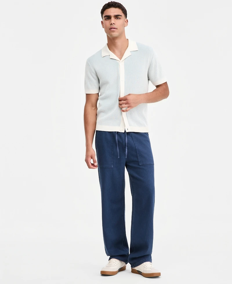 Sun + Stone Men's Indigo Loose-Fit Jeans, Macy's Exclusive