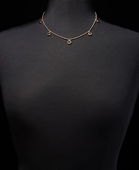 Lauren Ralph Lauren Gold-Tone 16" Shaky Station Collar Necklace