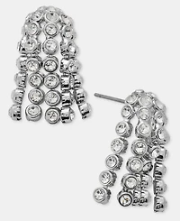 Givenchy Crystal Fringe Stud Earrings