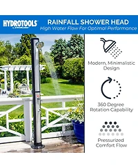Swimline HydroTools Niagara Rainfall 7 Foot Adjustable Outdoor Solar Shower