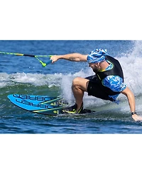 O'Brien Watersports 2191114 Adult 64 inches Celebrity Water skis, Blue and Black