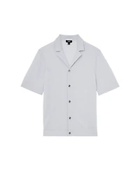 Reiss Men's Grafton Cuban Merino Wool Shirt