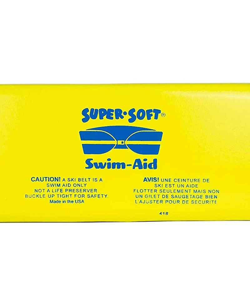 Trc Recreation Super Soft Xl Promotional Swim Aid Ski Buoyancy Belt, Yellow