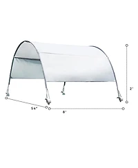 Intex 28054E Protective Canopy for 9 Foot or Smaller Rectangular Swimming Pools