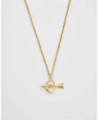 Fable England Cupids Bow and Arrow Necklace