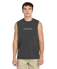 Quiksilver Men's Acid-Wash Sleeveless Tank Top