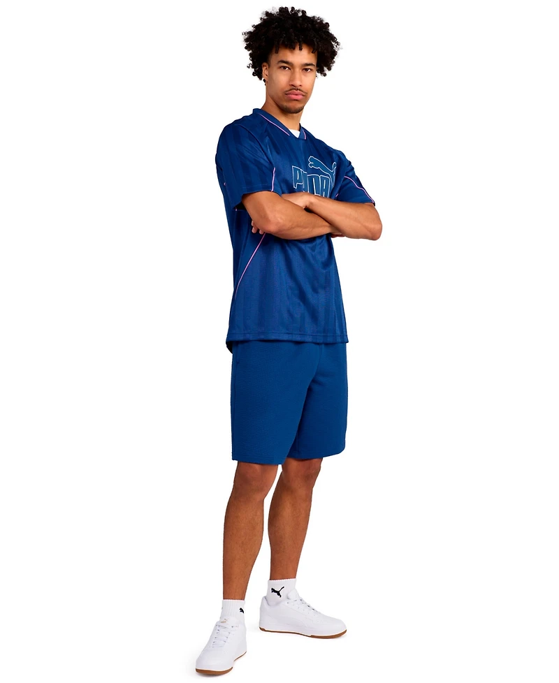 Puma Men's Sport Stripe V-Neck Jersey