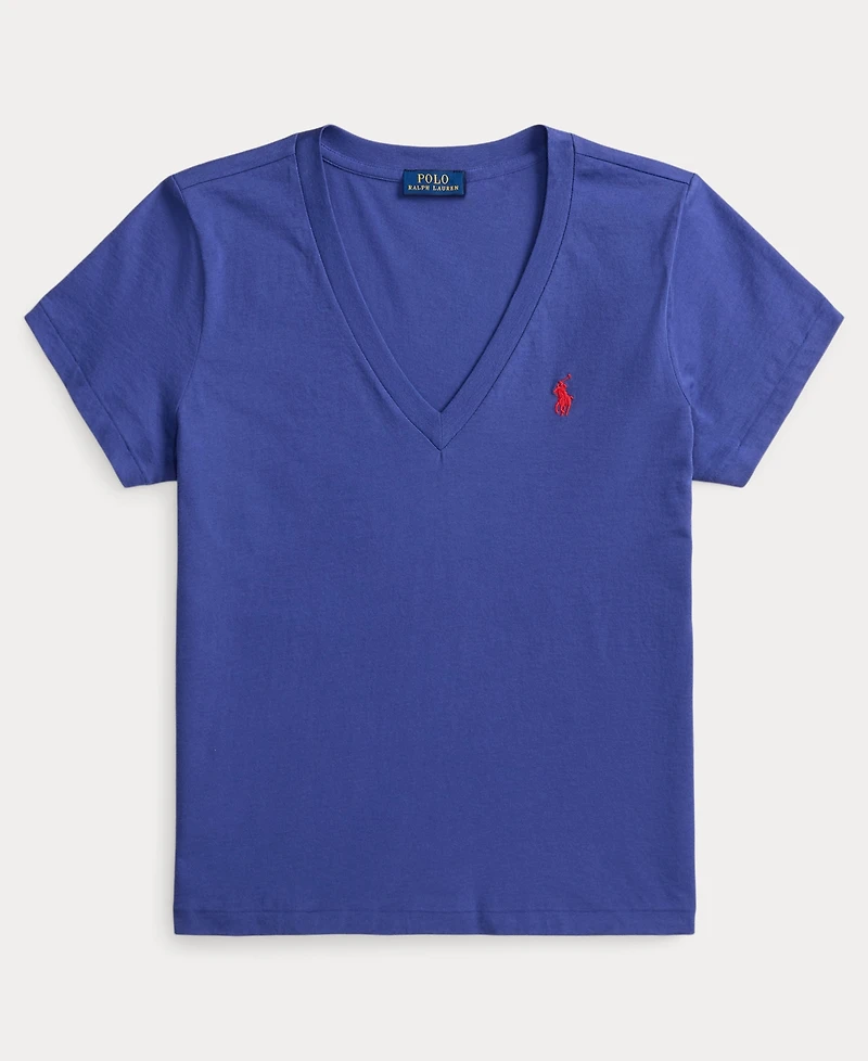 Polo Ralph Lauren Women's V-Neck Short-Sleeve T-Shirt