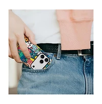 Gonez Case for iPhone 17 Pro, 2-in-1 Dual-Layer Shockproof Protection, Funny Cat Art Glossy