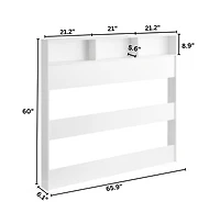 DormCo Yak About It Classic Bedside Shelf