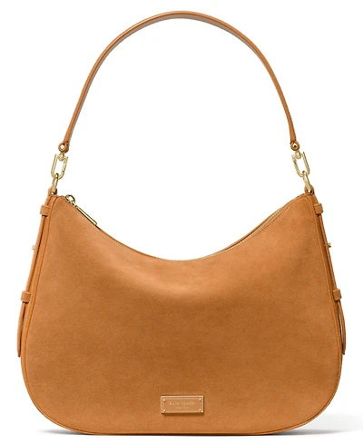 kate spade new york Suede Garden Soil Shoulder Handbag