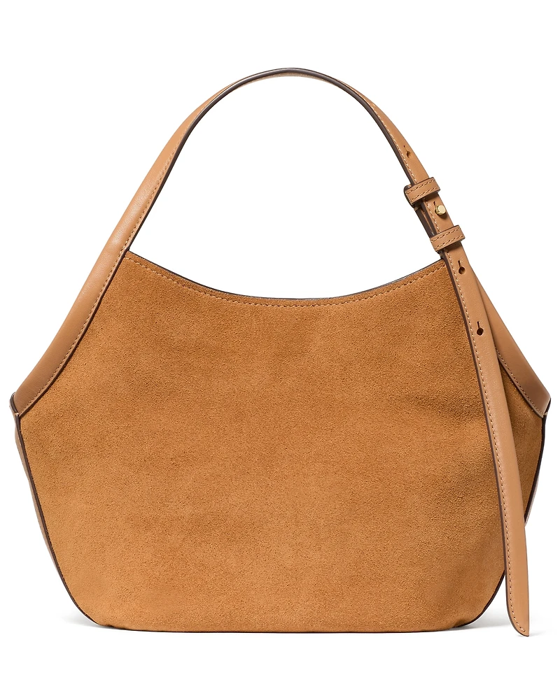 kate spade new york Deco Tulip Medium Suede Tote Handbag