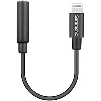 Saramonic Sr-C2002 Apple Lightning Connector to Female 3.5mm Trrs Audio Jack Adapter Cable,
