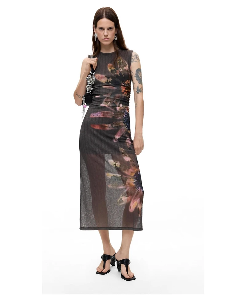 Desigual Women's Printed knit dress