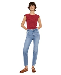 KanCan Essential Women's Ariana High Rise Straight Jeans