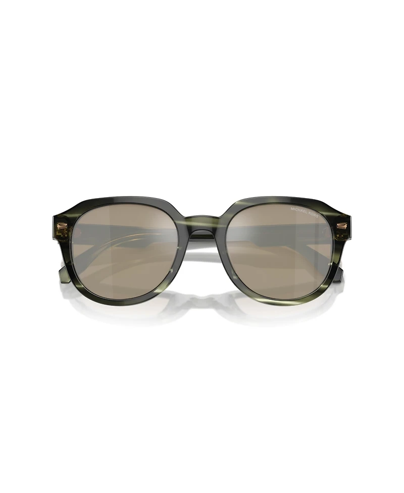Michael Kors Men's Round Sunglasses, Eger MK2216U