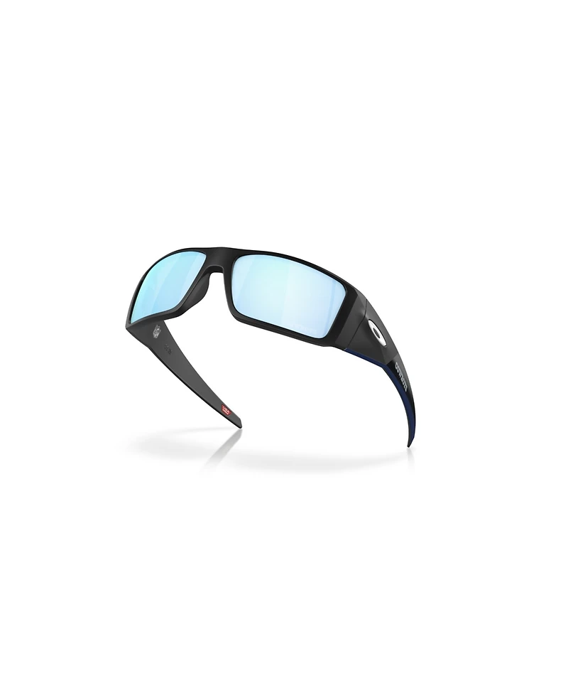Oakley Men's Polarized Dallas Cowboys Heliostat Rectangle Sunglasses, OO9231