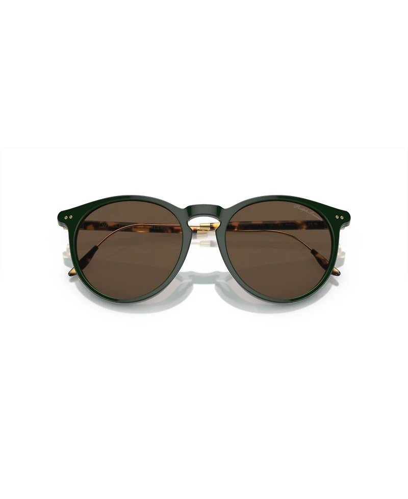 Ralph Lauren Men's Round Sunglasses, RL8181P