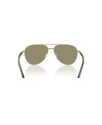 Giorgio Armani Men's Pilot Sunglasses, AR6162