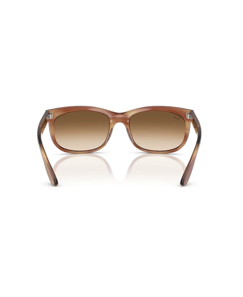 Ray-Ban Unisex Rectangle Sunglasses, Balorette RB2389