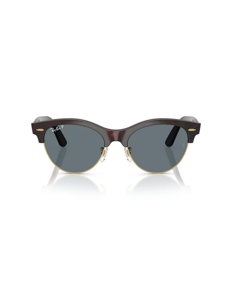 Ray-Ban Unisex Polarized Clubmaster Way Square Sunglasses,RB2341