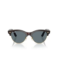 Ray-Ban Unisex Polarized Clubmaster Way Square Sunglasses,RB2341
