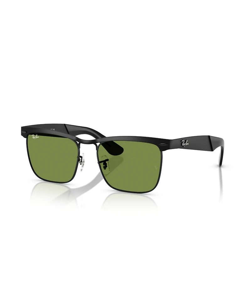 Ray-Ban Unisex Wayfarer Deluxe Square Sunglasses, RB3875