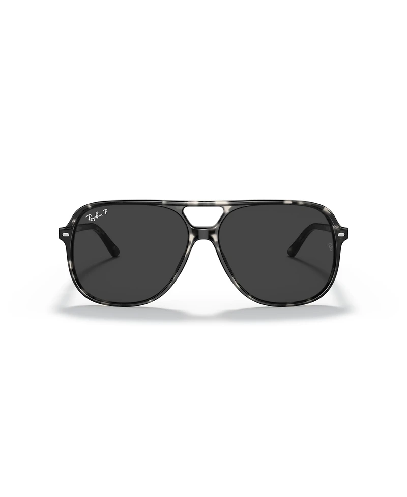 Ray-Ban Unisex Polarized Square Sunglasses, Bill RB2198