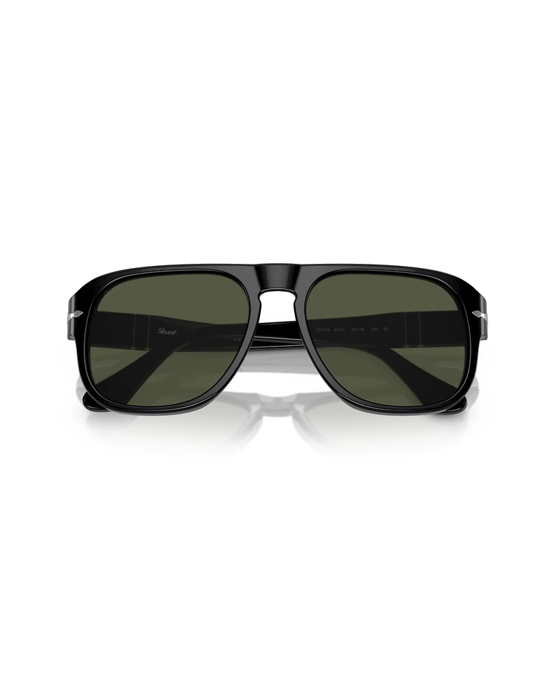 Persol Unisex Rectangle Sunglasses, PO3310S - Jean PO3310S
