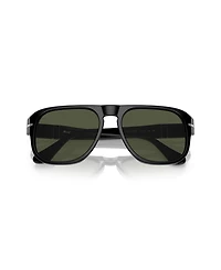 Persol Unisex Rectangle Sunglasses, PO3310S - Jean PO3310S