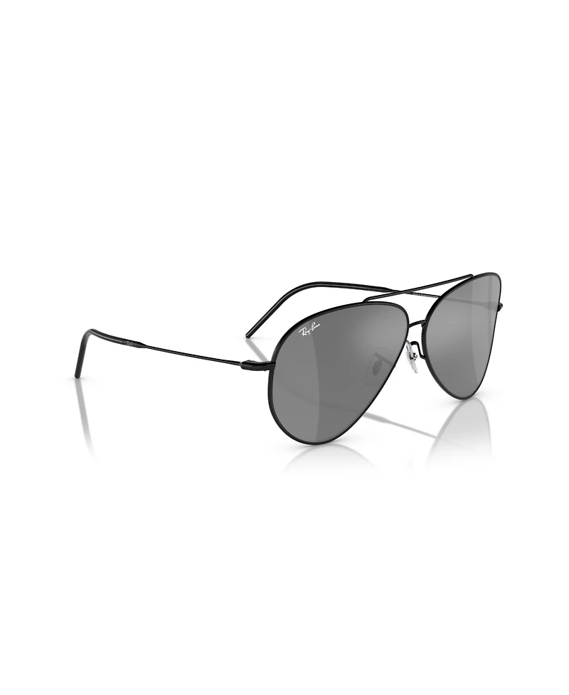 Ray-Ban Unisex Aviator Reverse Pilot Sunglasses