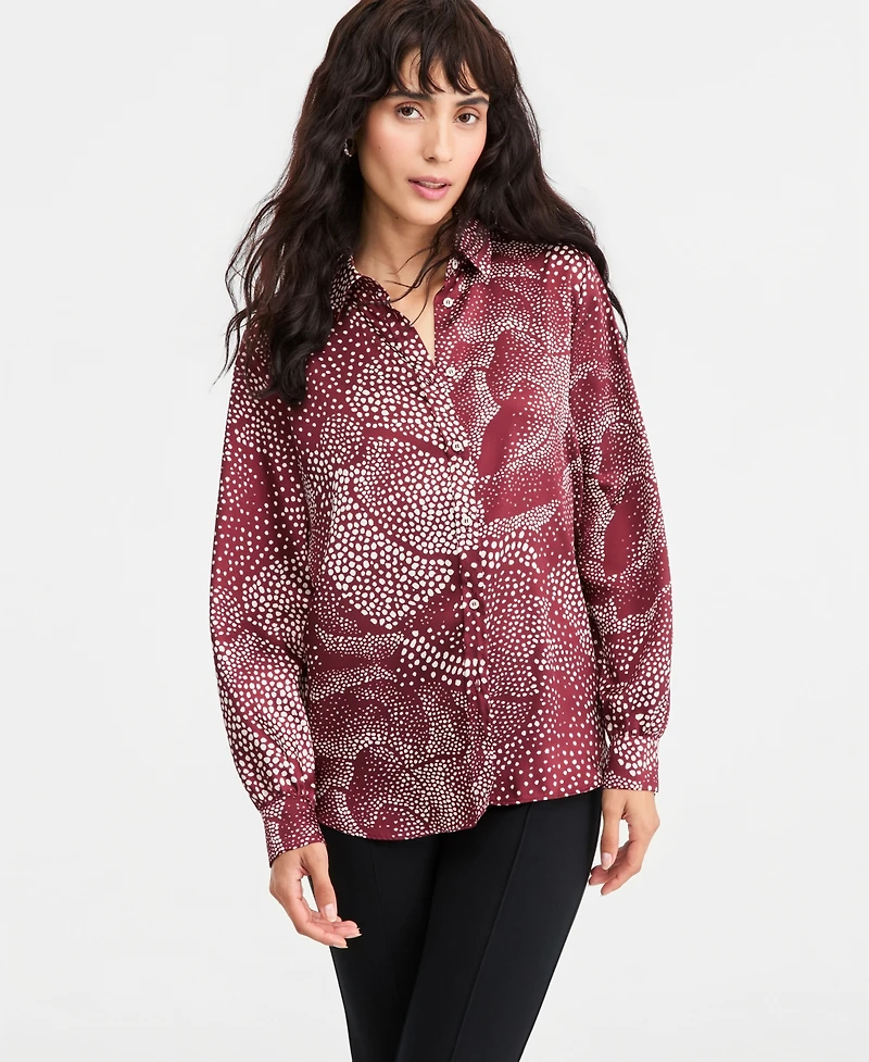 Emme Marella Emmspiga Printed Twill Shirt