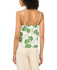 1.state Women's Beaded Strap Sweetheart Neck Tank Top