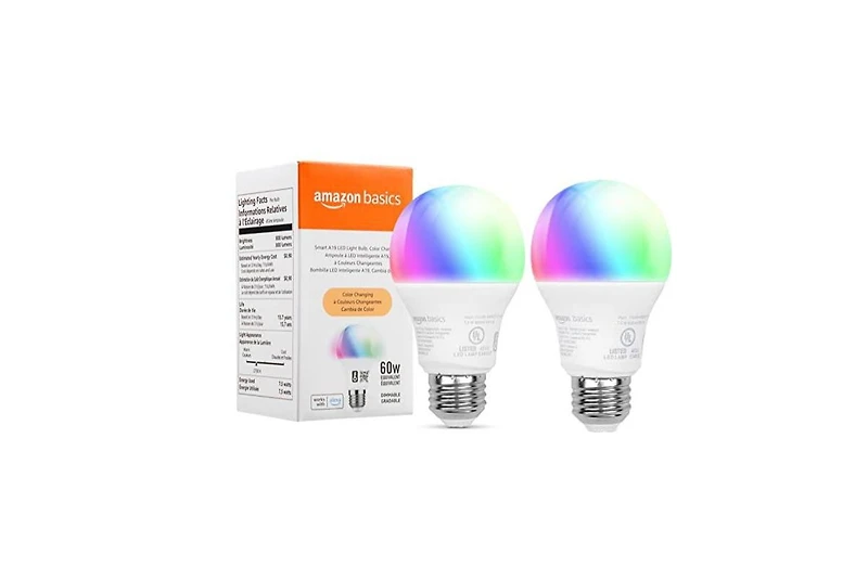Amazon Basics - Smart A19 Led Light Bulb - 60W Eq- 800 Lumens