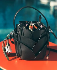 Karl Lagerfeld Paris Ikon Small Bucket Handbag