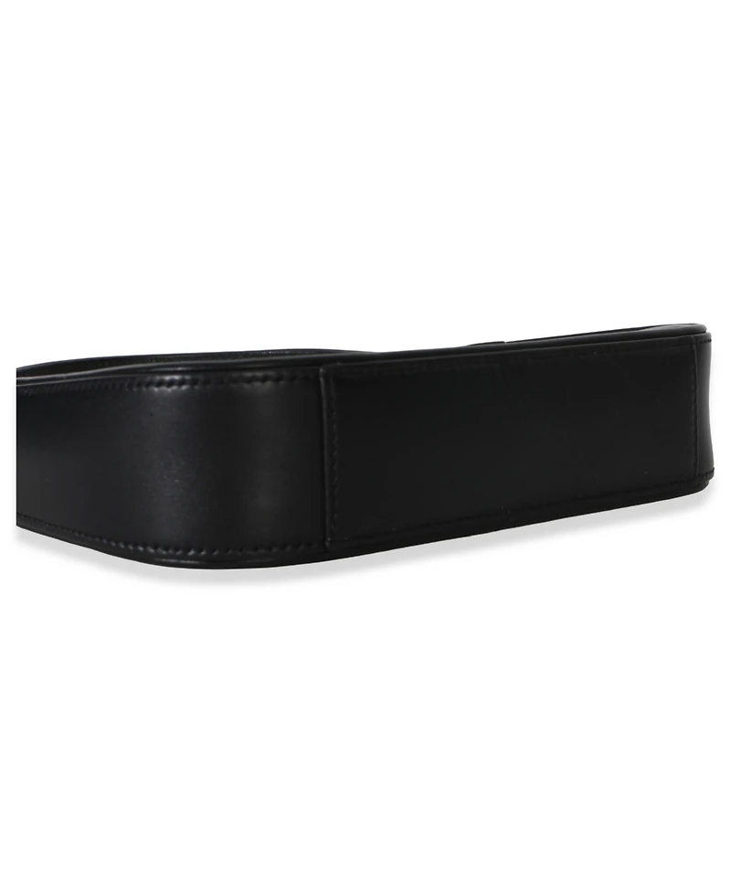 Pre-Owned Saint Laurent Black Smooth Calfskin Mini Le 5 A 7 Hobo