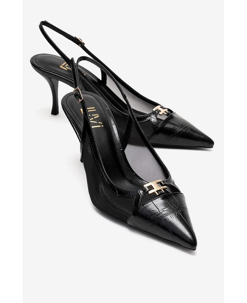 Prologue Women's Shoes Orella Stiletto Mesh Pump