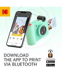 Kodak Smile+ 2-in-1 Instant Camera and Bluetooth Printer Starter Bundle Case