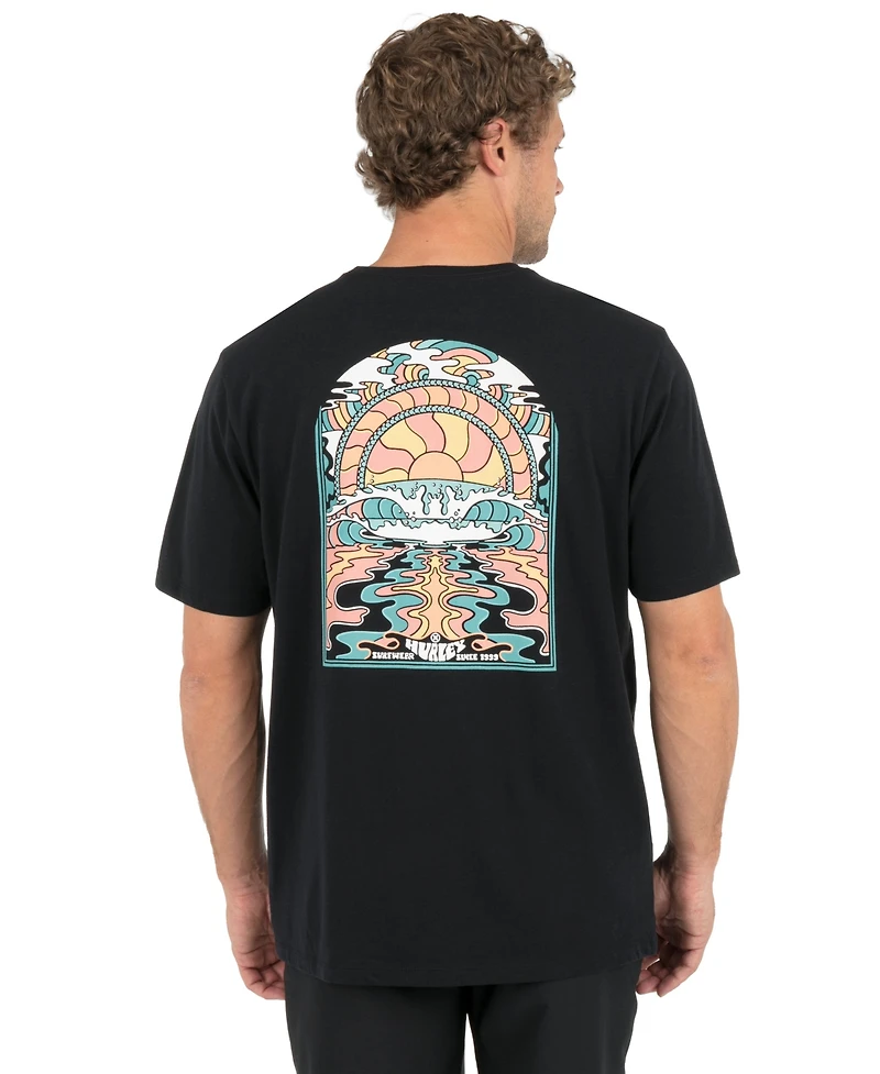 Hurley Men's Grateful Sun Short-Sleeve T-Shirt