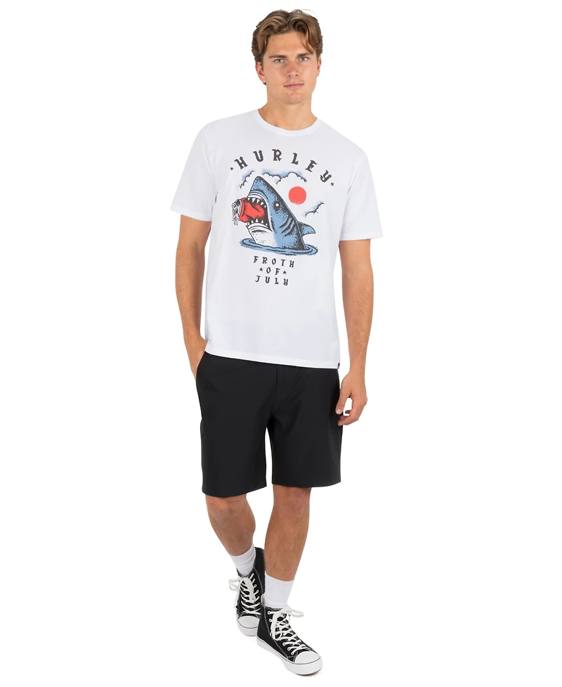 Hurley Men's Froth Of July Short-Sleeve T-Shirt