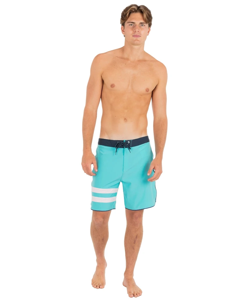 Hurley Men's Phantom Eco Block Party Solid 7" Swimsuits