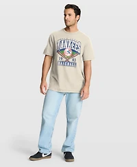 Fanatics Men's Tan New York Yankees Stadium Slub T-Shirt