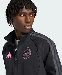 Adidas Men's Black Inter Miami Cf 2026 Anthem Raglan Full-Zip Jacket