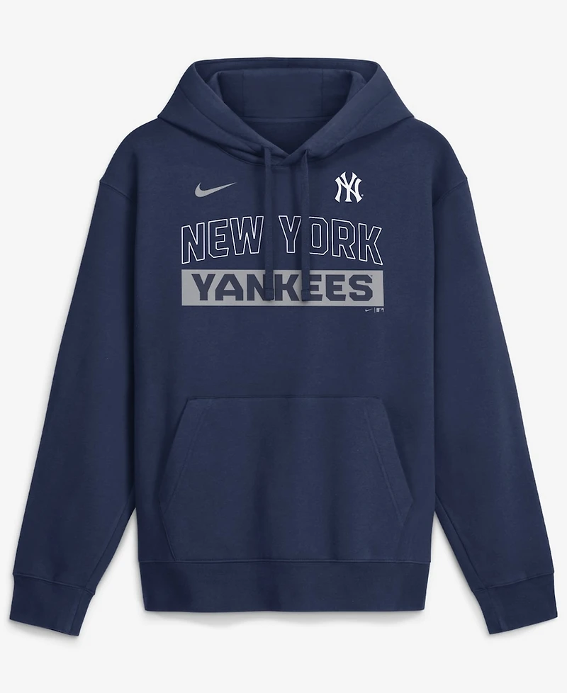 Nike Men's Navy New York Yankees Primetime Club Hoodie
