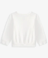 First Impressions Baby Girls' 3M-24M Mix & Match Long-Sleeve Flower Velour Top, Macy's Exclusive
